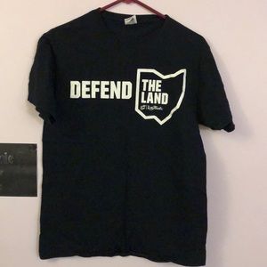 Cleveland Cavaliers Defend The Land NBA T-Shirt